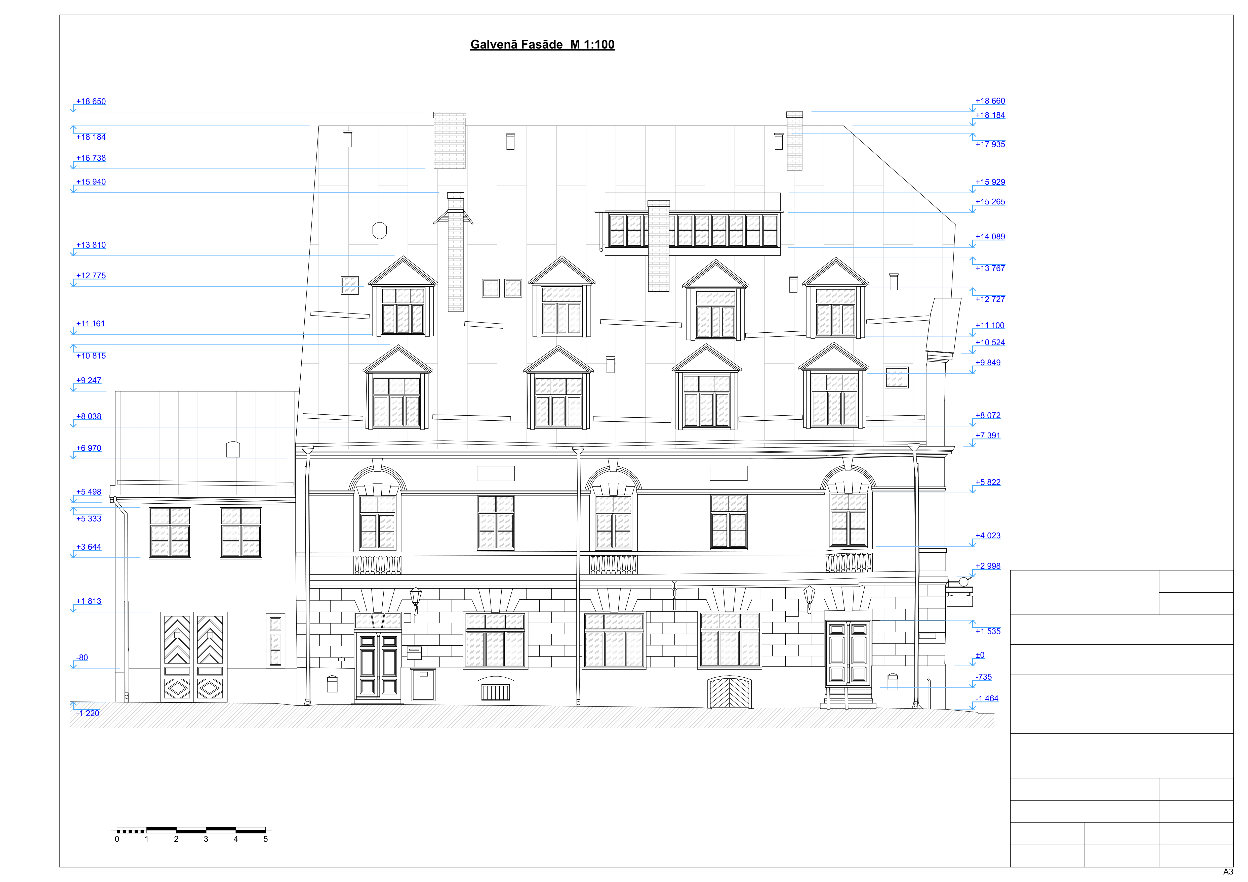 Point Cloud to CAD Historic Building - Riga, Latvia-1