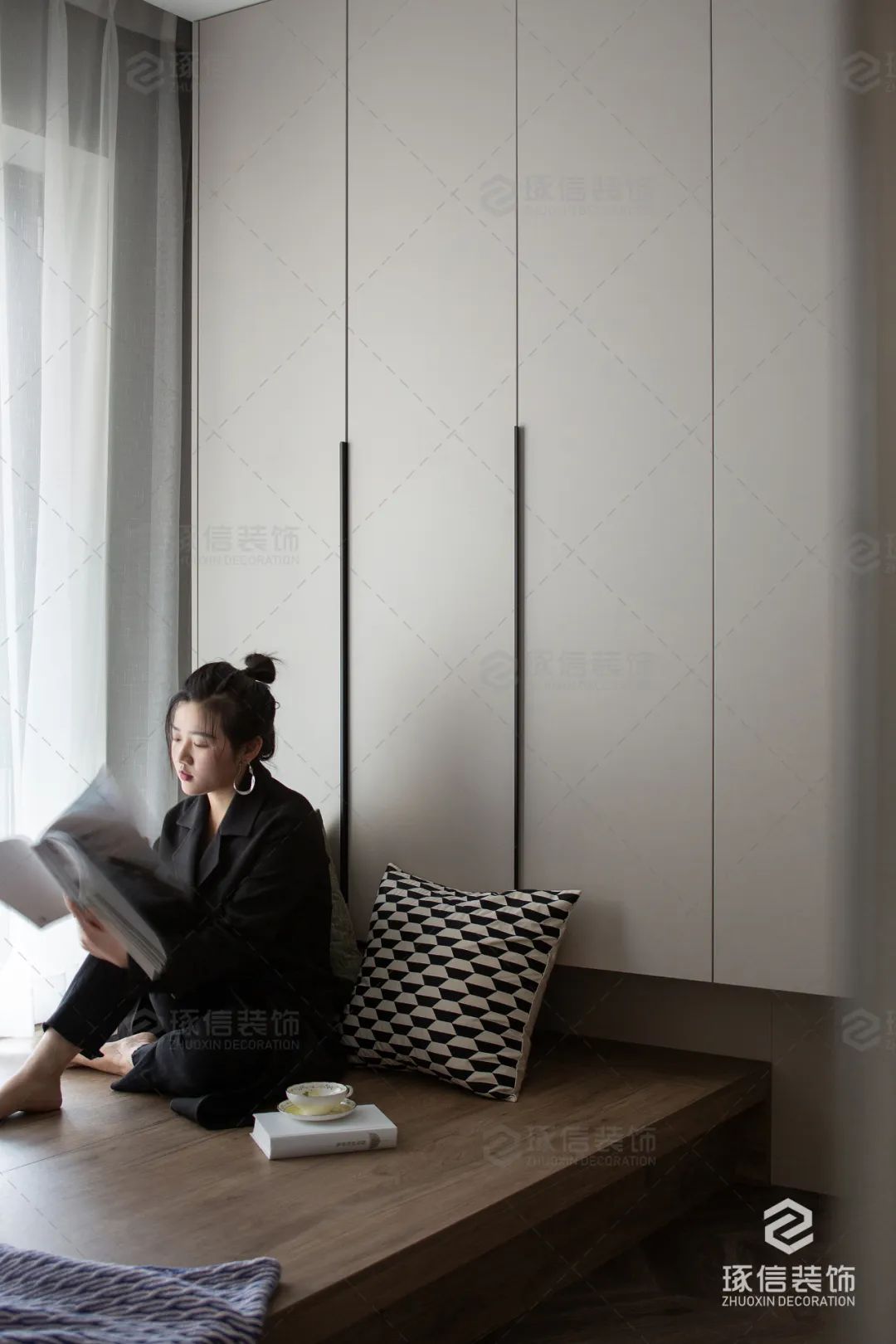 巴南府邸 | 现代美式轻奢，温馨居家之作-74