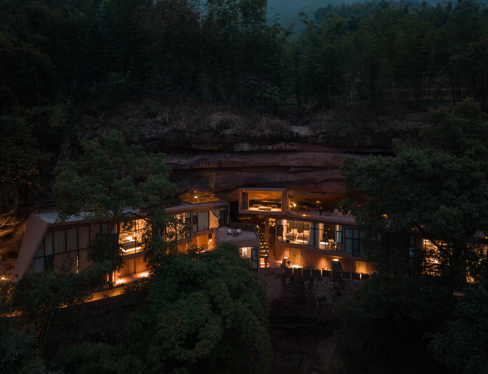 贵州匠庐洞穴酒店丨中国贵州丨空间的诗学-67