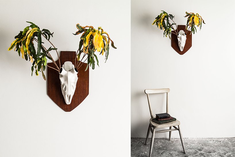 “Дорогой олень”花卉陶瓷花盆设计-1