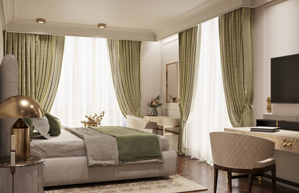 摩洛哥风情,现代奢华——Movenpick Hotel 皇家套房设计-35