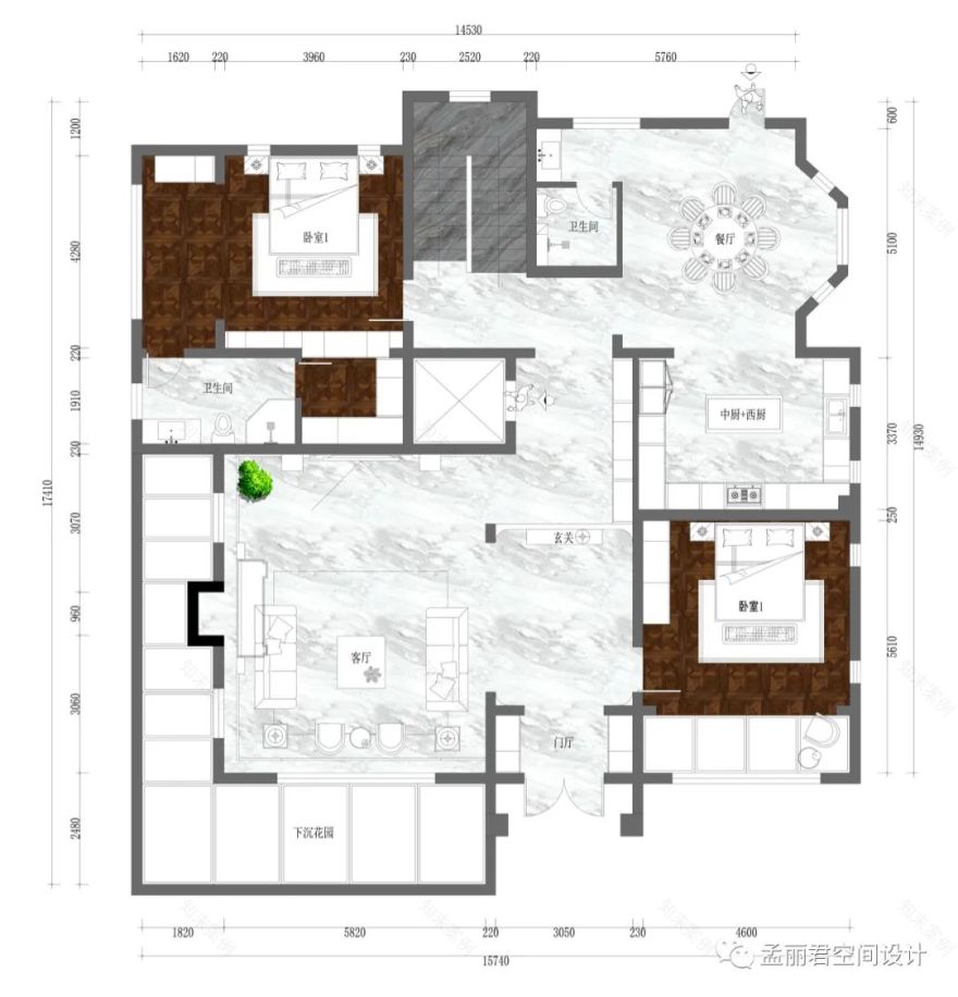 法式独幢豪宅 · 中润华侨城湖心岛二期别墅设计丨中国淄博丨孟丽君-15