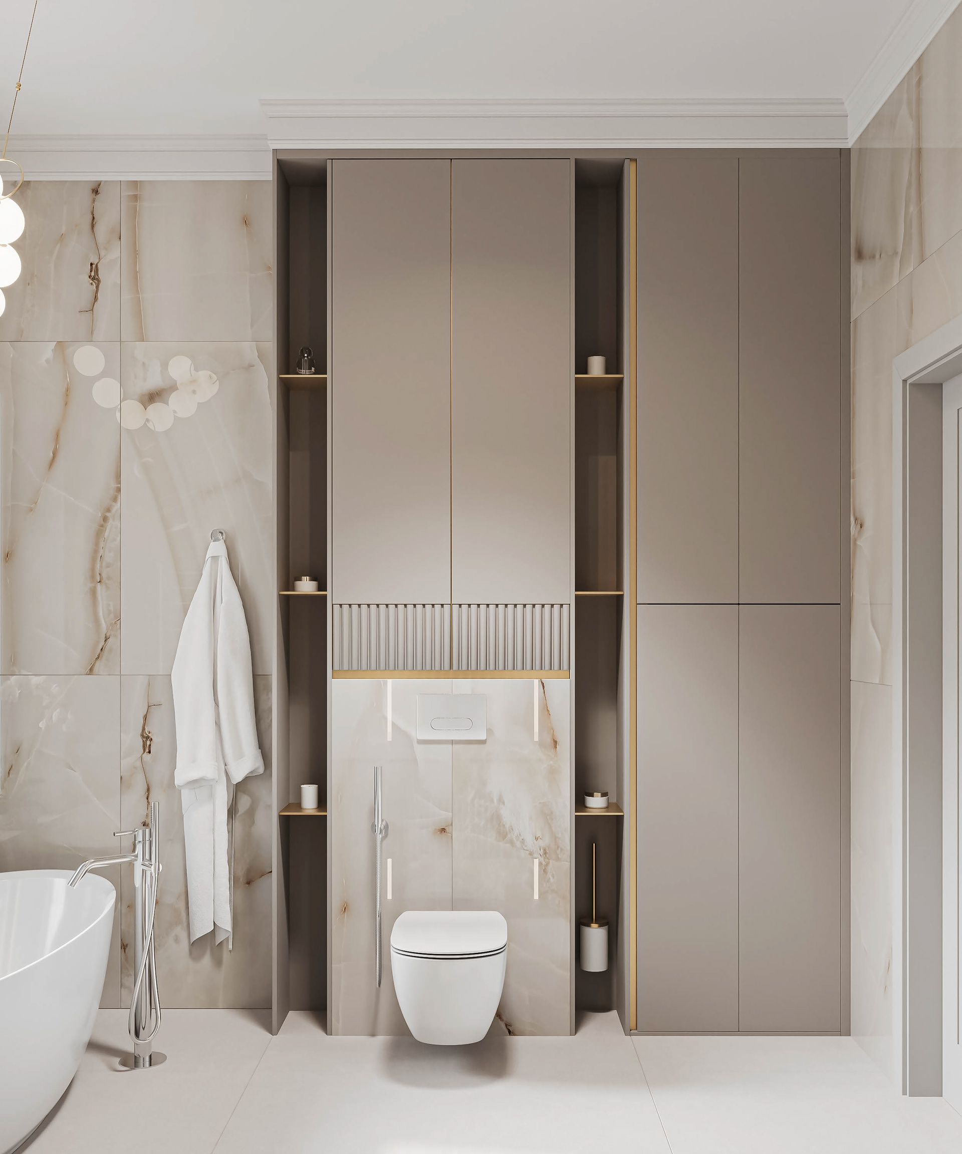 220平米两层住宅室内设计-45