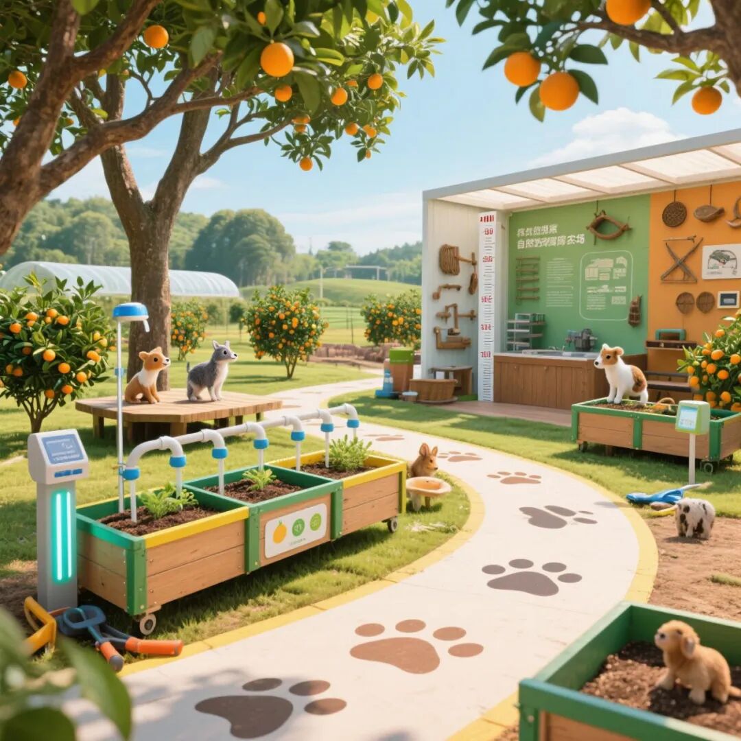 60亩地亲子教育研学基地规划方案：六大核心区打造沉浸式自然课堂-64