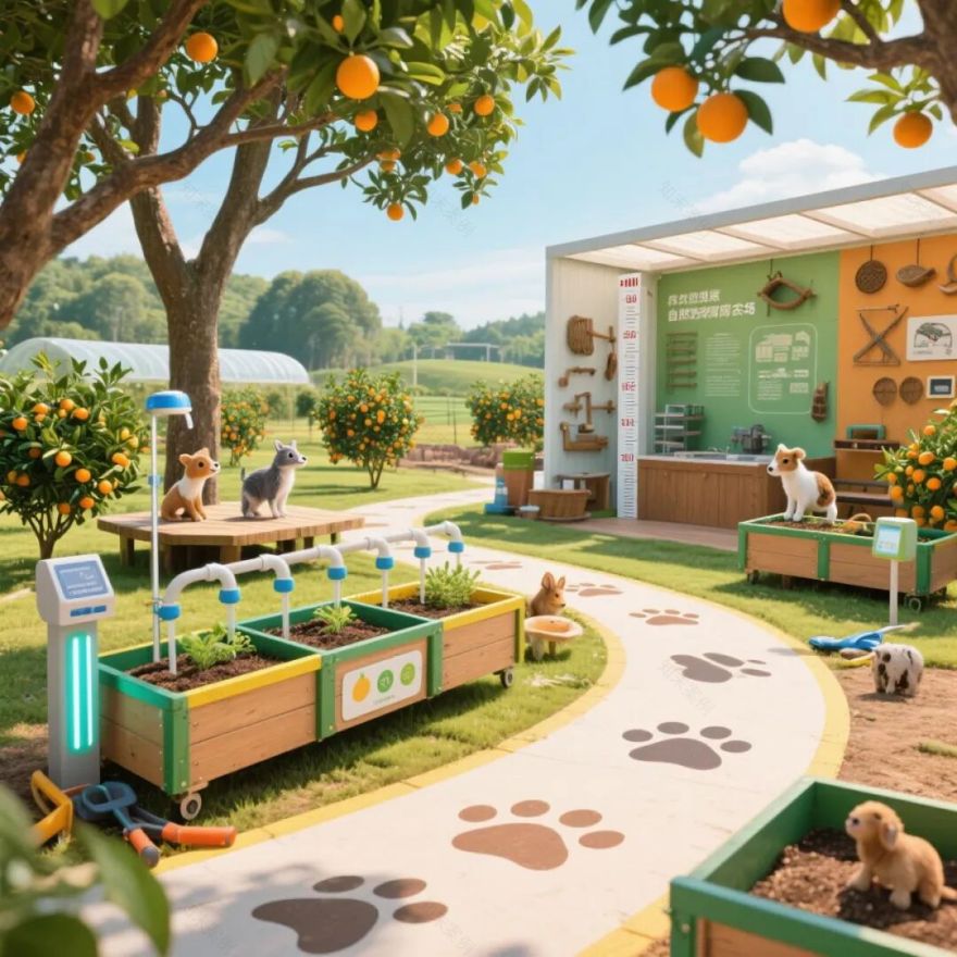 60亩地亲子教育研学基地规划方案:六大核心区打造沉浸式自然课堂-64