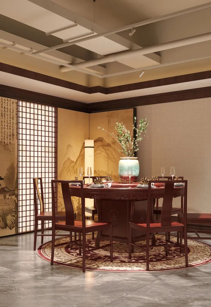 朴生新作|全新红木卖场的三重叙事美学-66