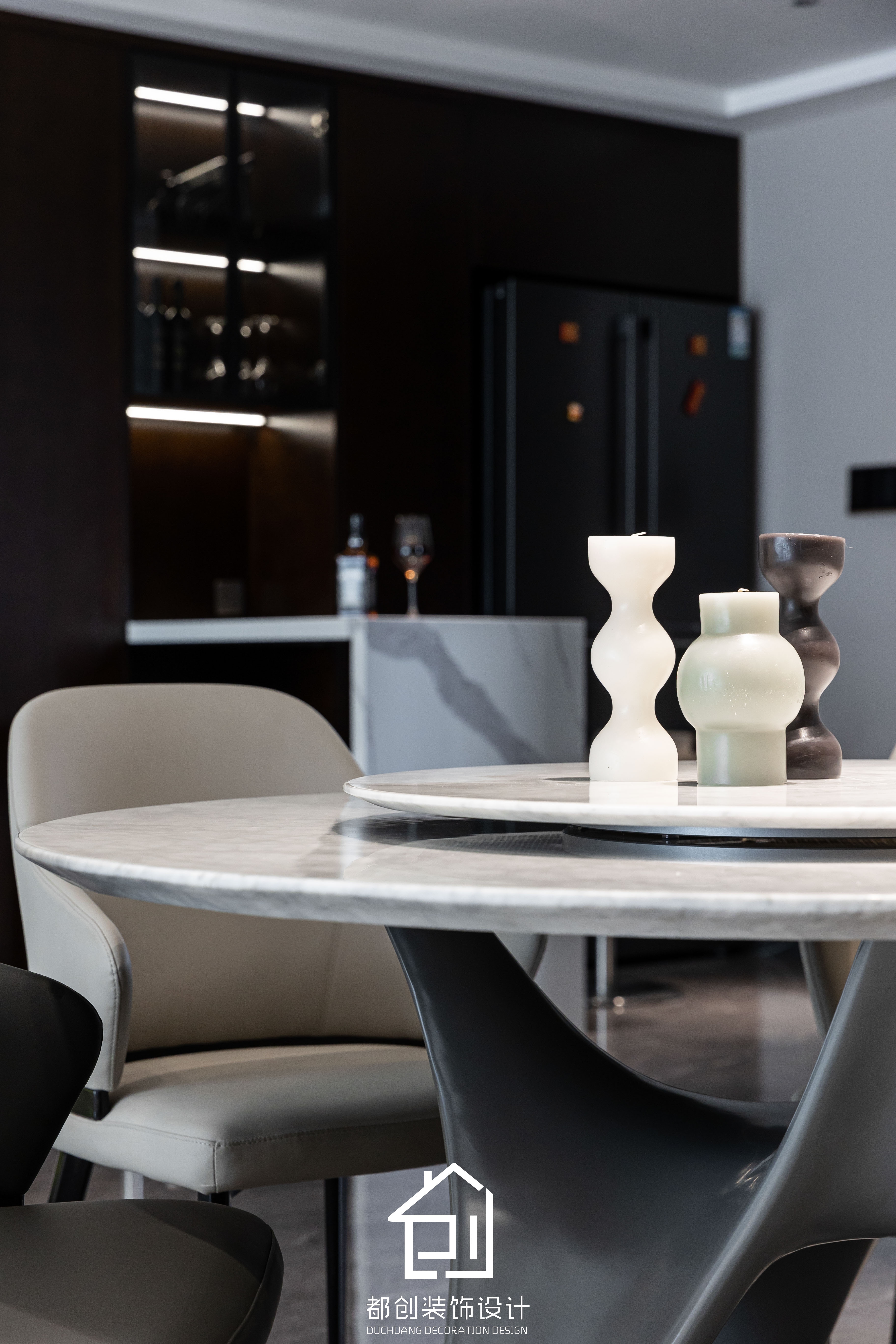 165方复式现代风| 都创装饰设计-6