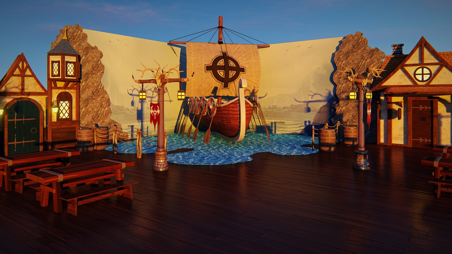 游戏经验 维京空间丨Da20 Cenografia-8