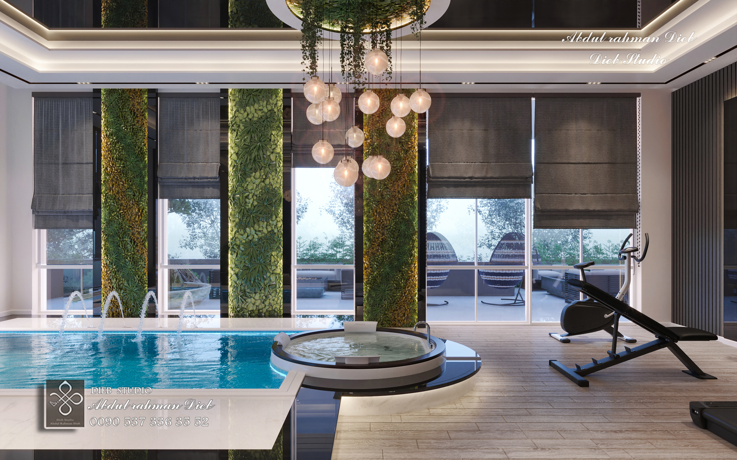 豪华卧室套房设计丨ABDULRAHMAN DIEB-14