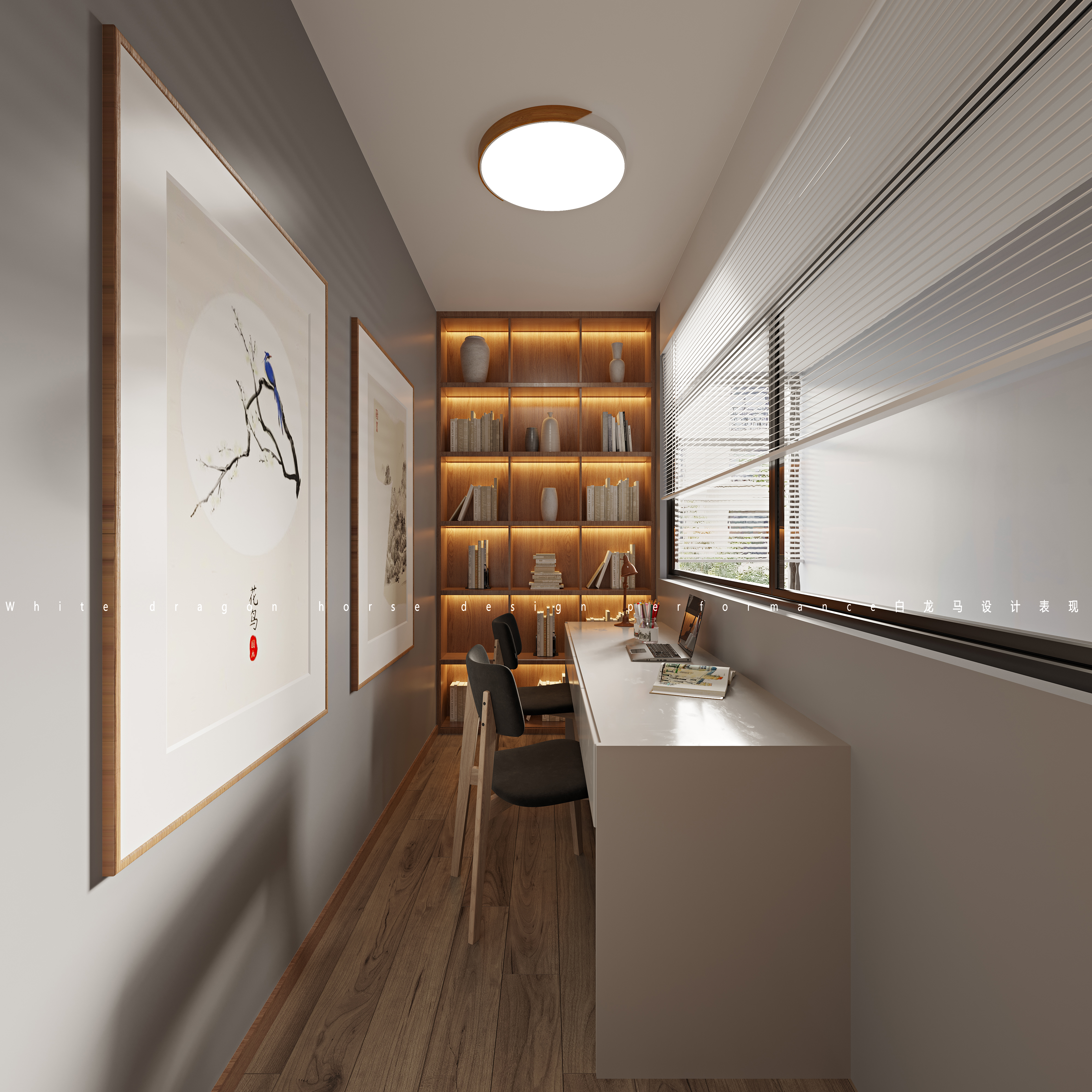 日式风格——白龙马效果图-12