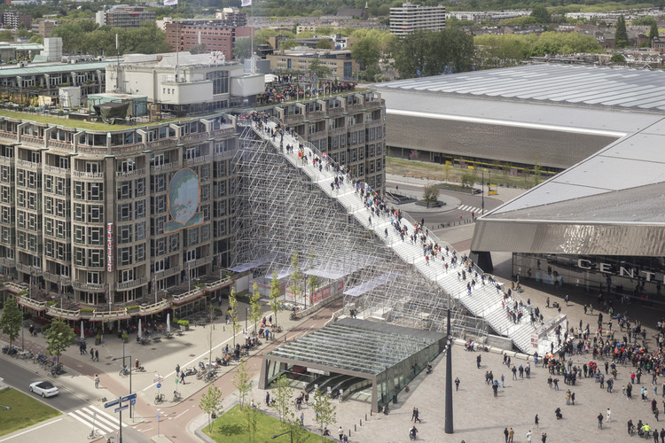 MVRDV在鹿特丹的29米高纪念性楼梯丨荷兰鹿特丹-28