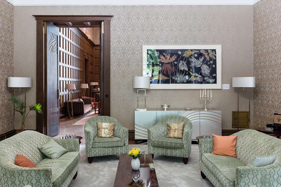 Кропоткинский переулок, дом 13. Особняк Дерожинской в Штатном пер.-46