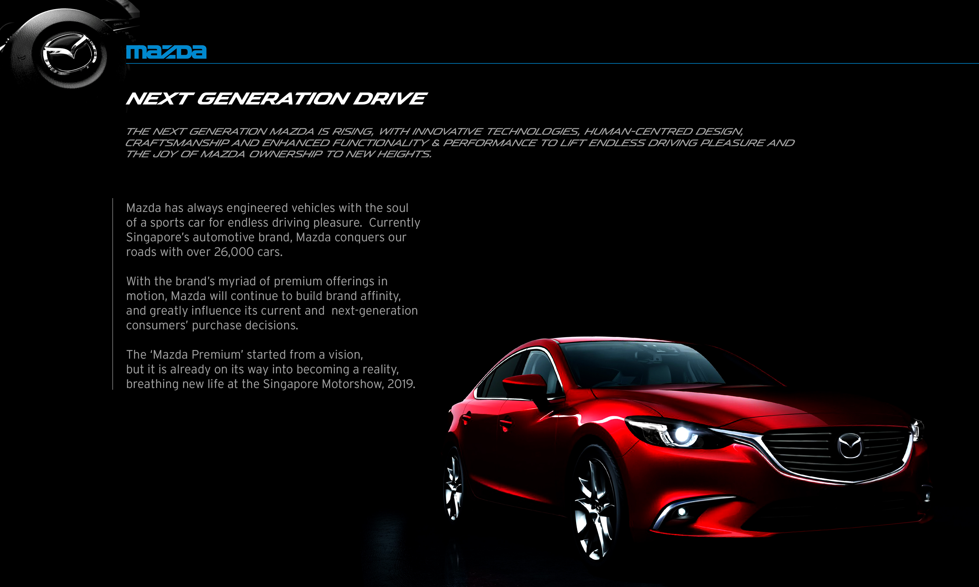 MAZDA - SINGAPORE MOTOR SHOW 2019-2