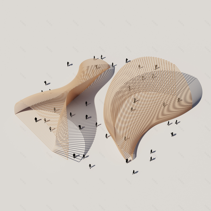 Parametric Arc Pavilion Rhino Grasshopper-10