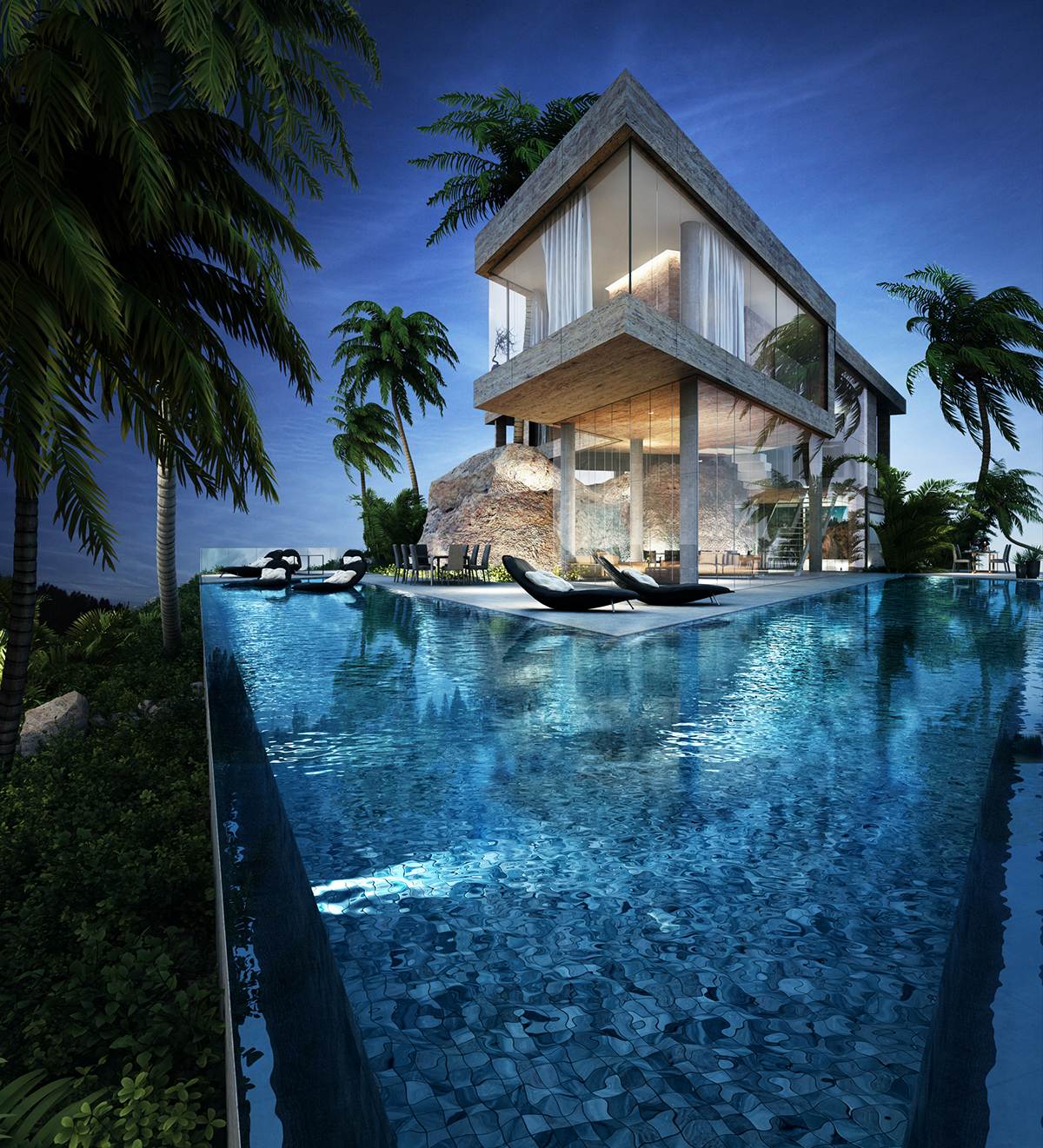 爱琴海豪华度假村，叹为观止的室内设计-68