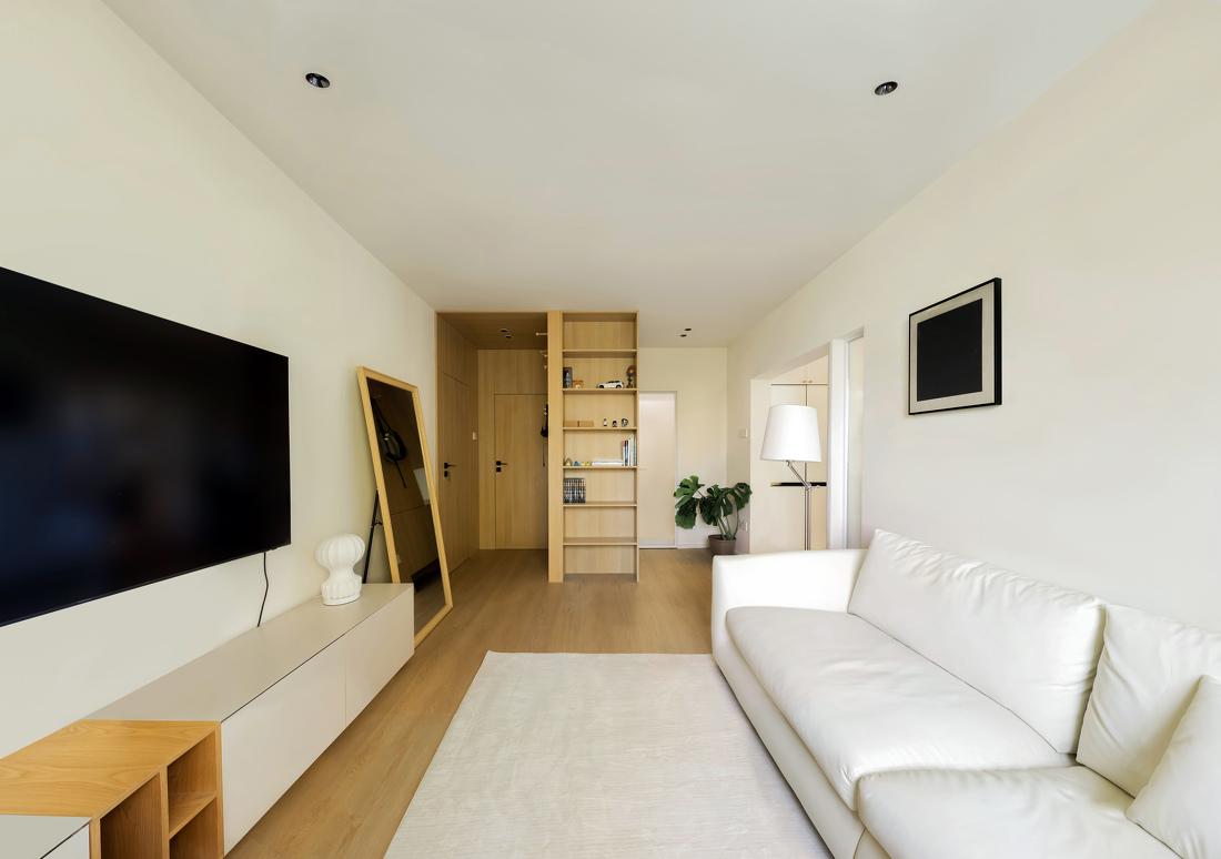 极简奶油原木韩式混搭风住宅设计-29