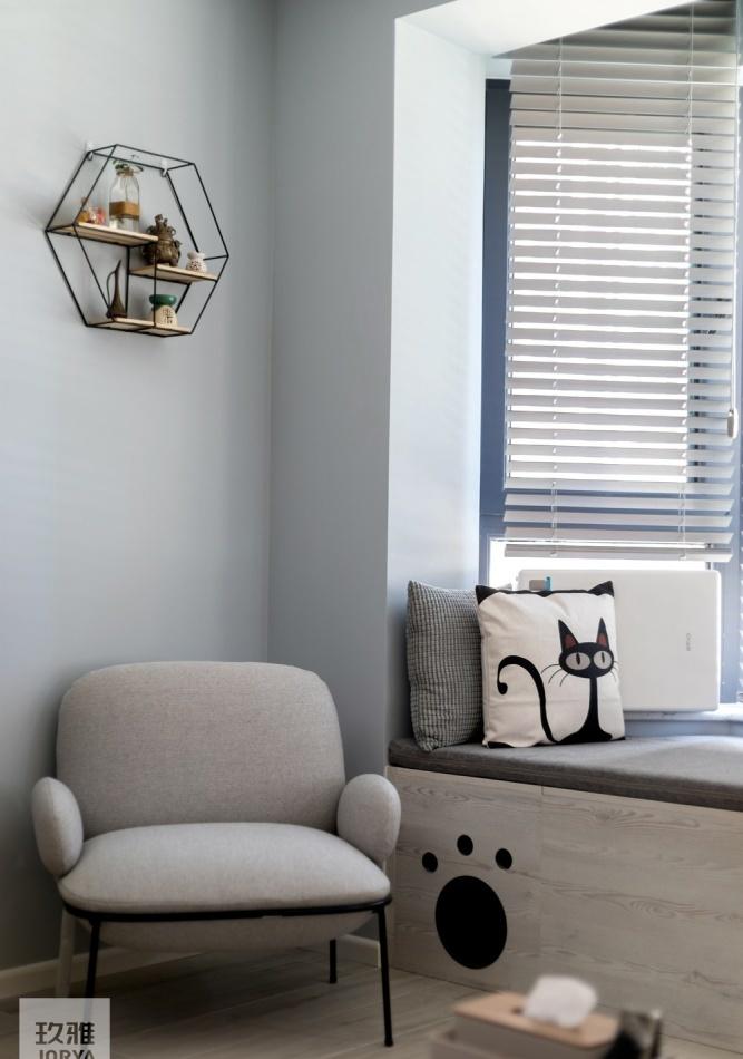 马卡龙色系的甜蜜空间-41