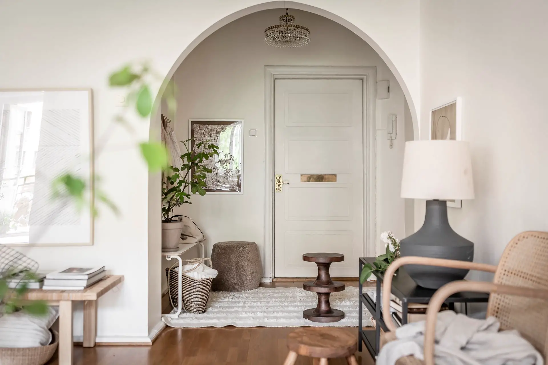 瑞典公寓绿色植物装饰设计-16