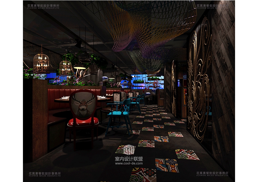 花万里餐饮空间设计|湖北宜昌宜品川餐厅-10
