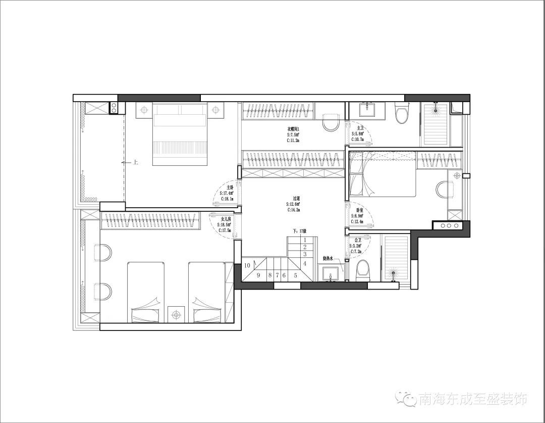 佛山绿城叠墅丨中国佛山丨佛山市南海东成至盛装饰有限公司-13