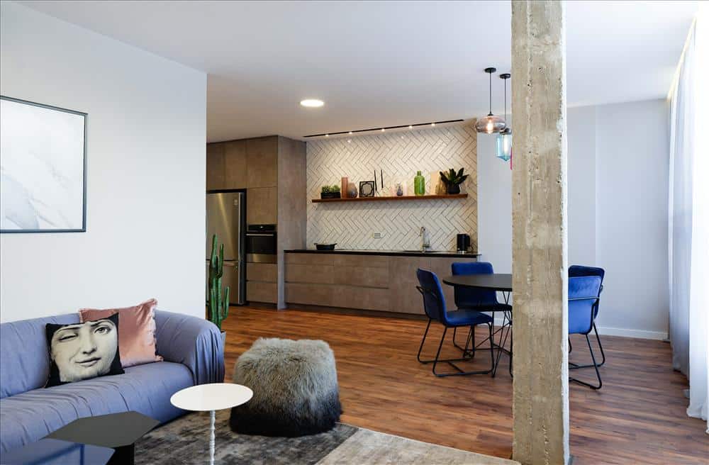 שלומי בוטנסקי · 4室公寓室内设计  盖瓦提姆丨以色列-3