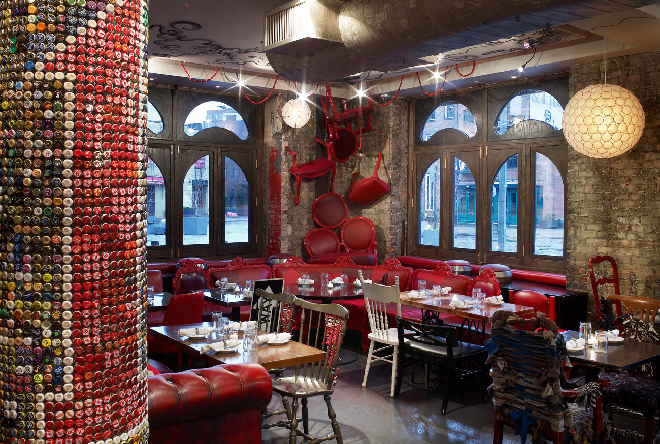 废旧物品的创意重生 | The Collective 环保艺术餐厅-5