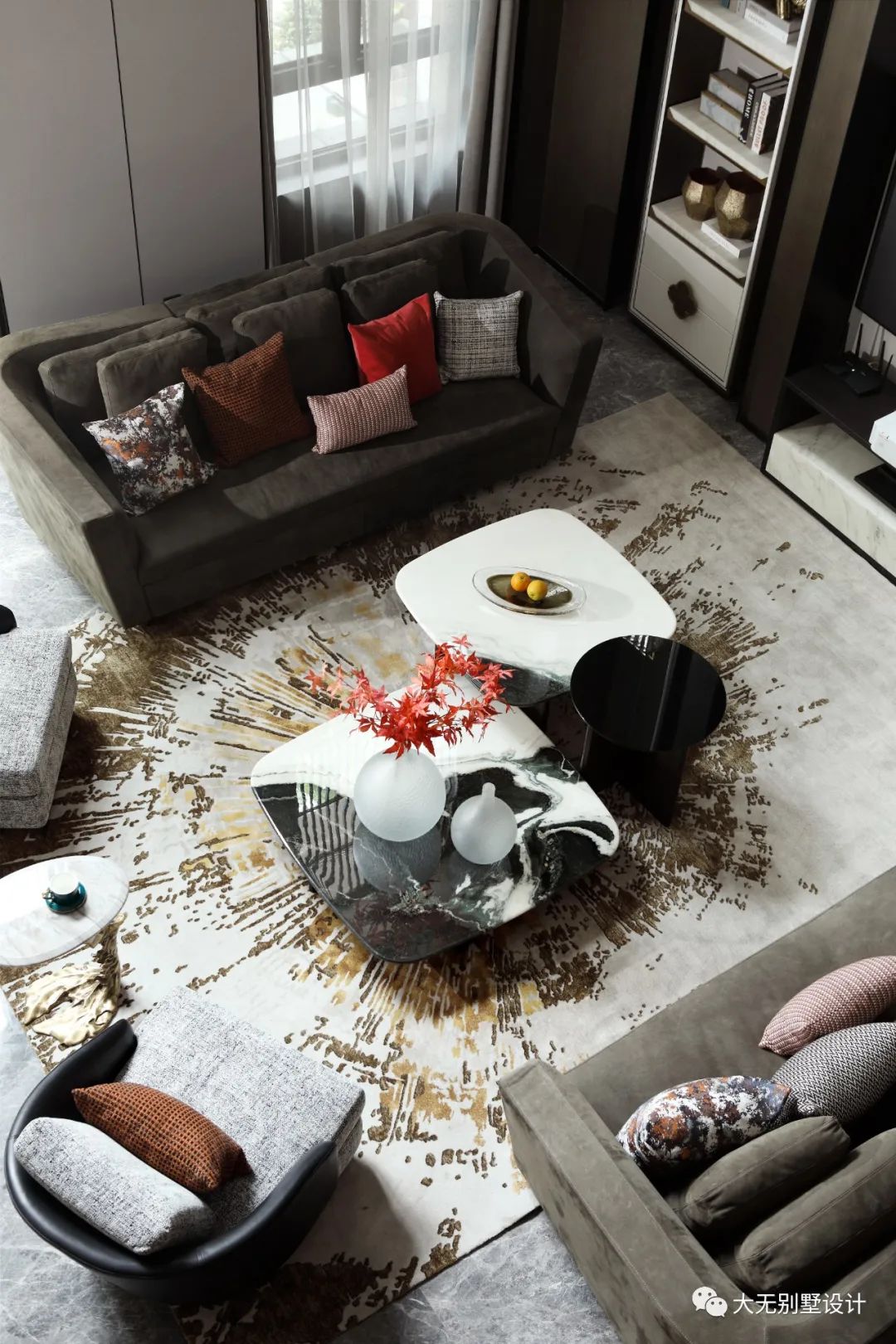 昆明华夏天璟湾别墅设计丨中国昆明丨云南大无装饰设计有限公司-18