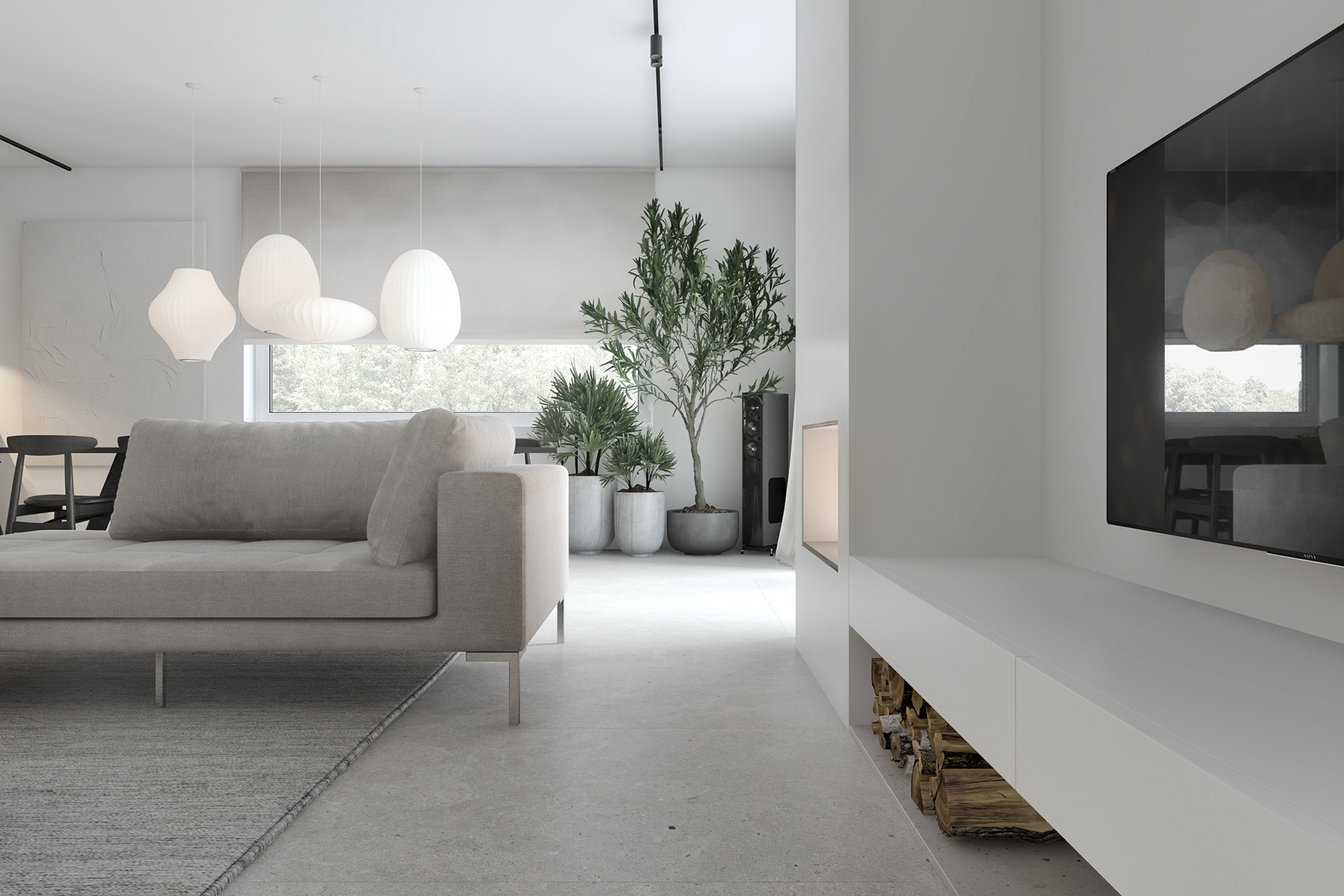 白色系+高级黑 极简主义的极简美-8