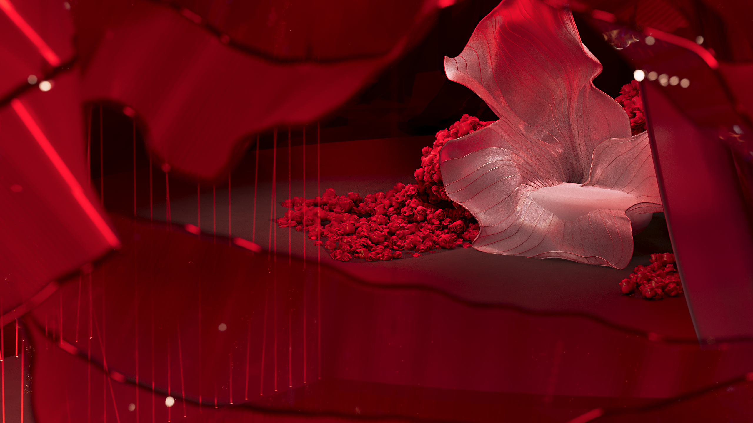 Red Light Wedding hall Design-15