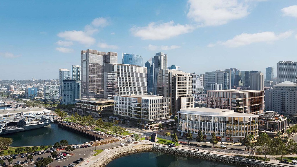 Gensler 打造加州沿海最大城市商业 waterfront 综合体-1