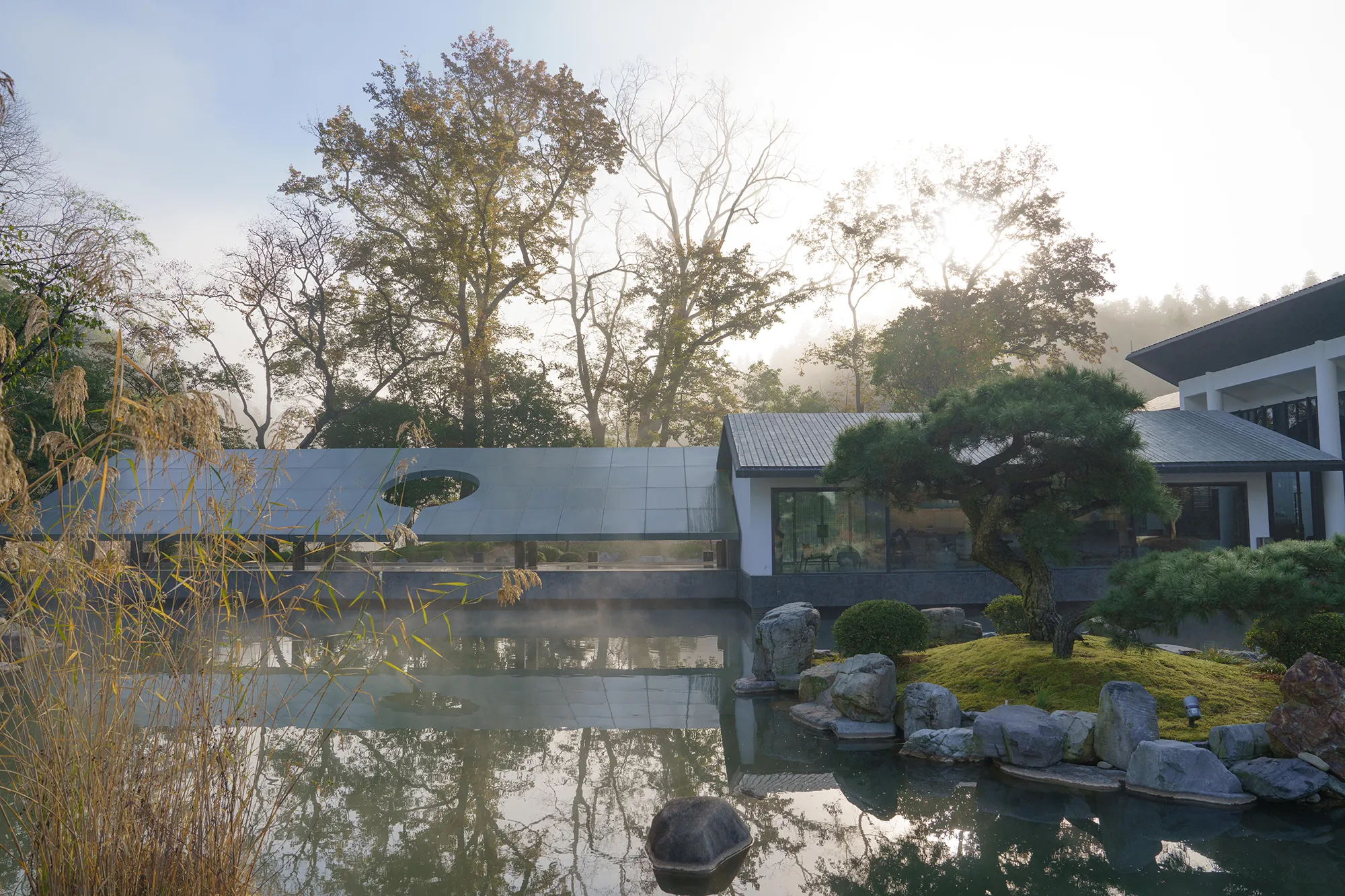 悉昙酒店部分庭院及公区设计丨丈山造园设计事务所-170