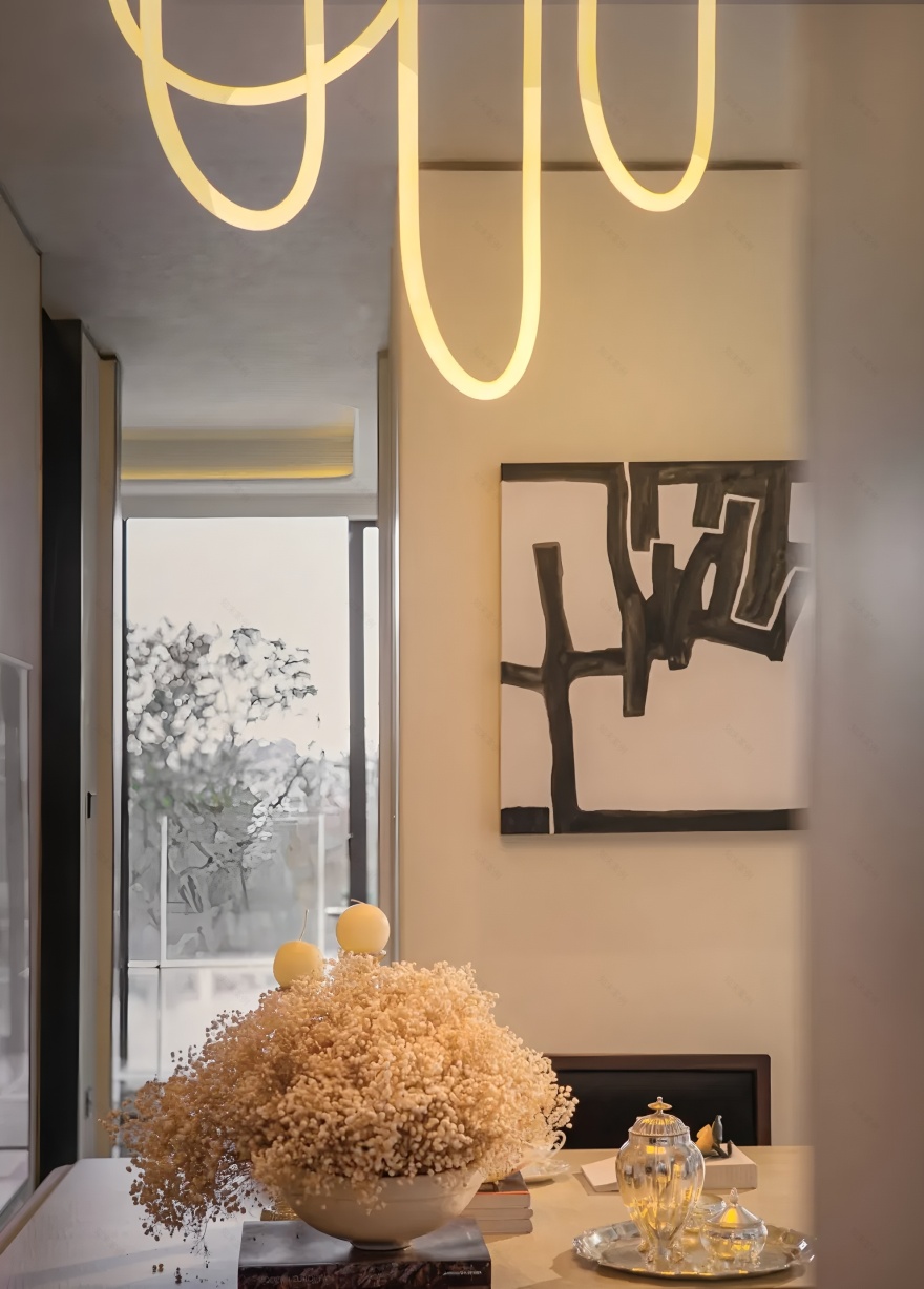 广州金地香山湖·御湖颂别墅样板间丨中国广州丨诗意空间设计-25