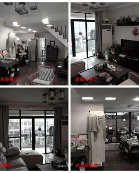 上海 166㎡顶楼复式，打造私密共享空间