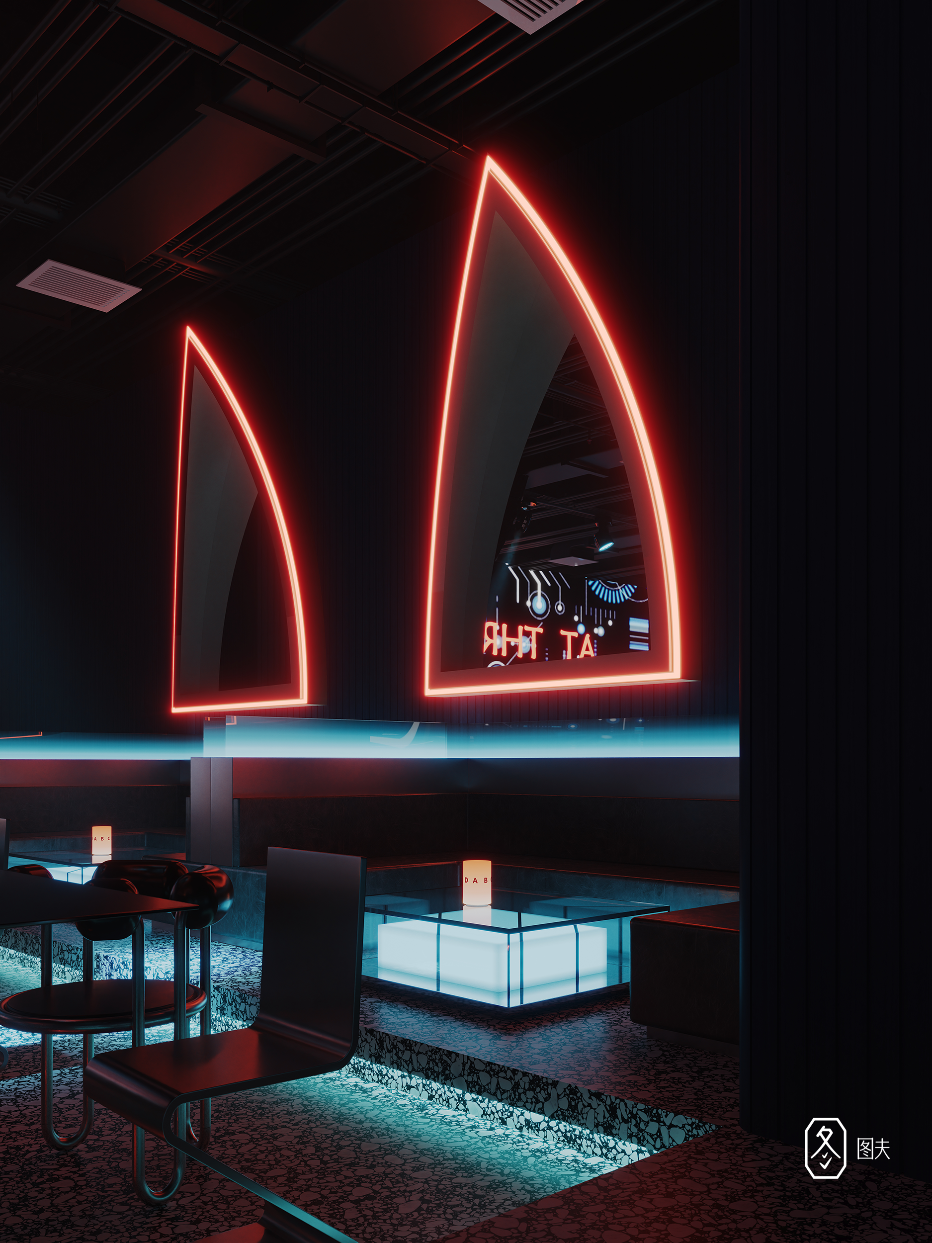 狂欢之夜酒吧设计丨图夫 x 金该-10