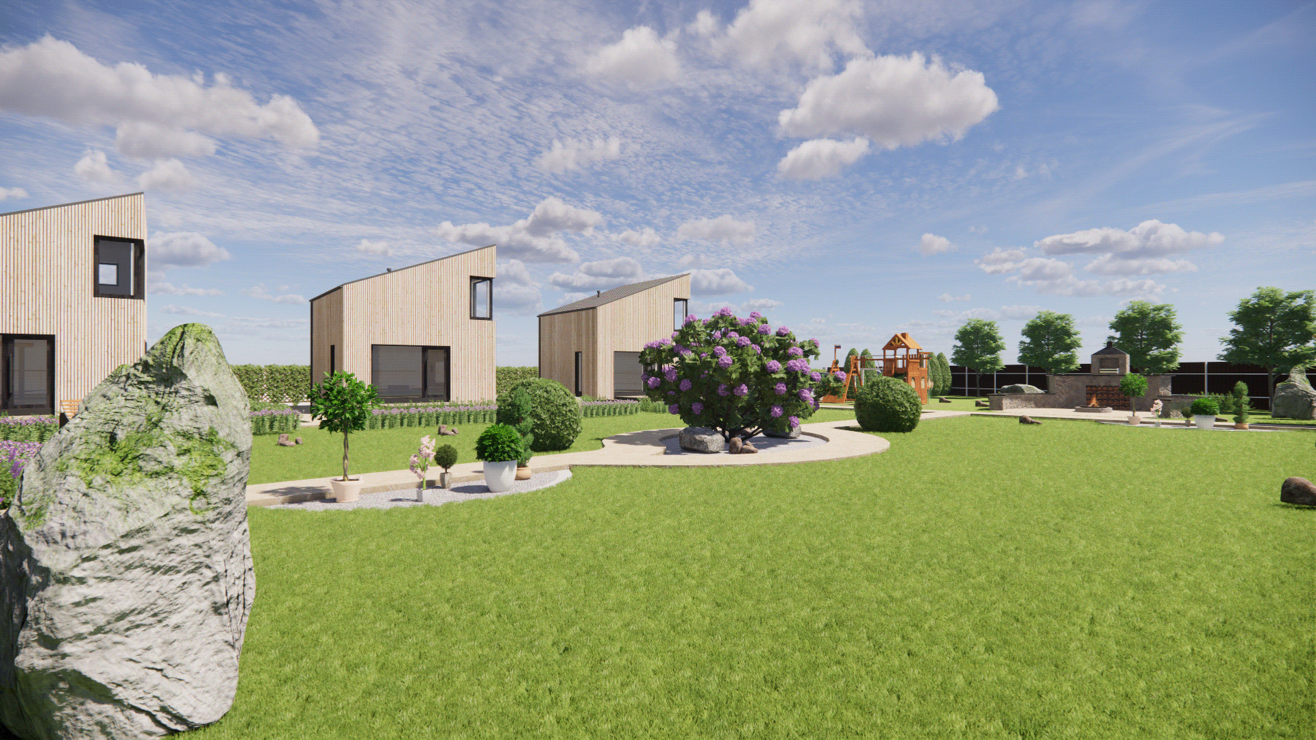 地块景观设计（适用于大家庭）-5