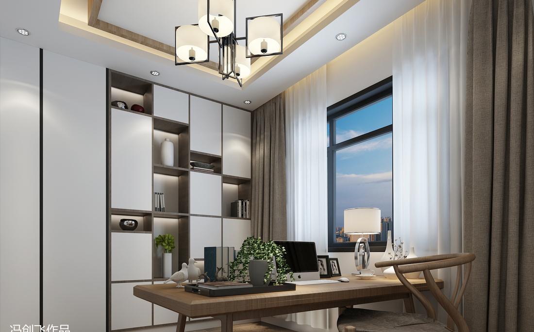 
水墨清云——别墅新中式 -7