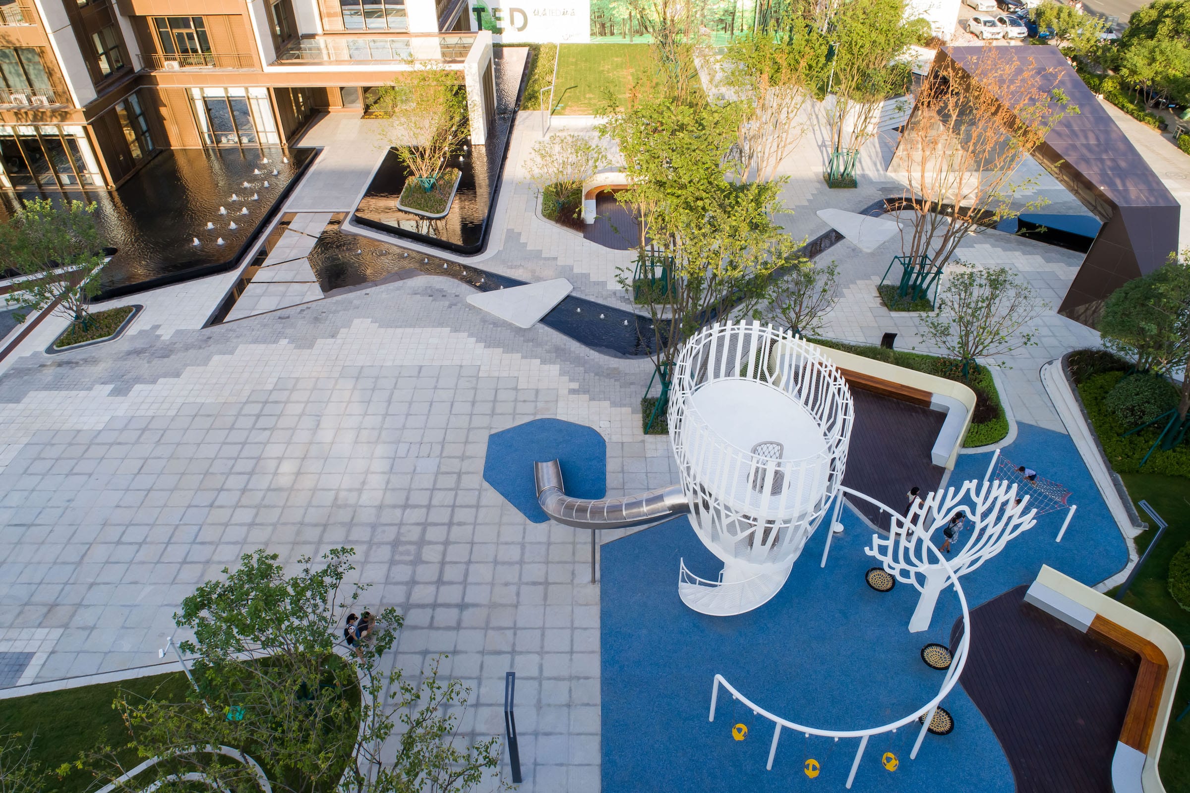 西安大兴青樾售楼中心展示区景观-33