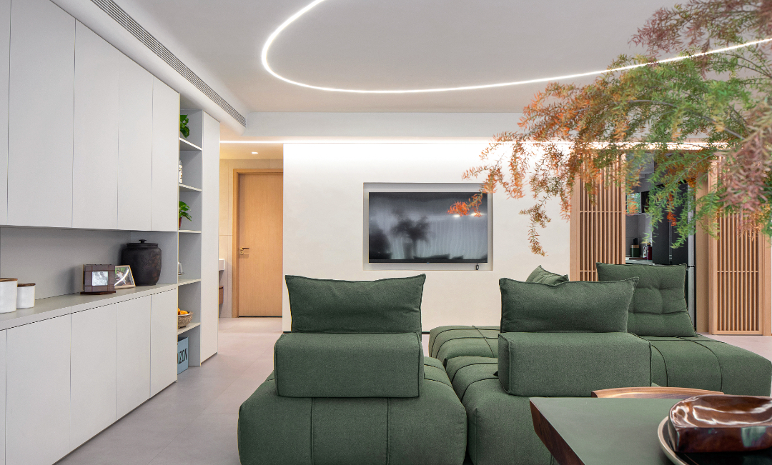 中粮·海景壹号 · 现代平层设计丨中国上海丨尚层别墅装饰-18