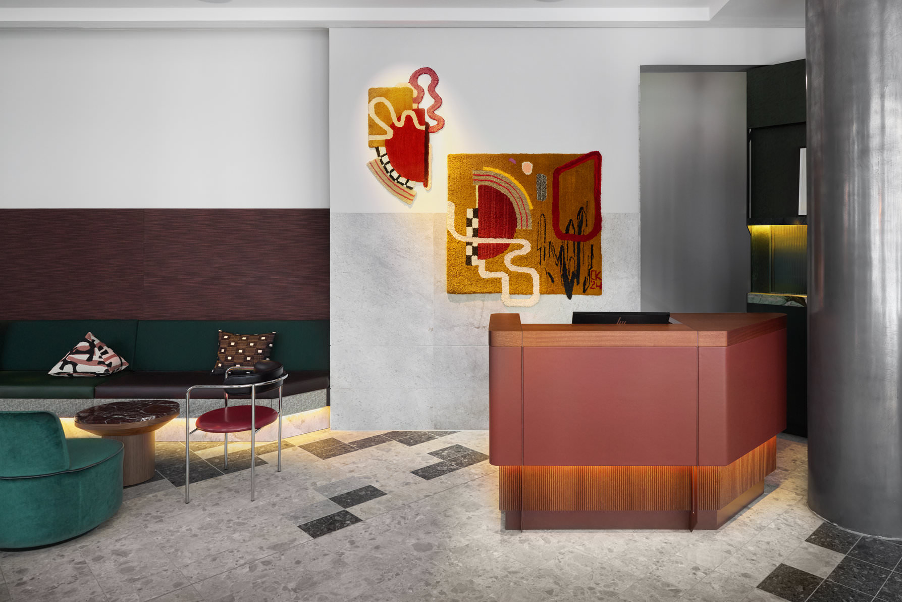 Kimpton Main Frankfurt酒店丨德国法兰克福丨伦敦Waldo Works建筑工作室-1