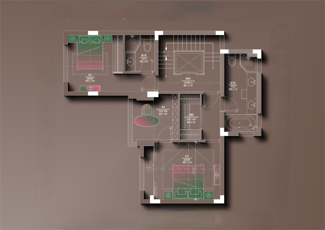 MHOO|相贤府350㎡新中式：遇见·东方风雅之美-65