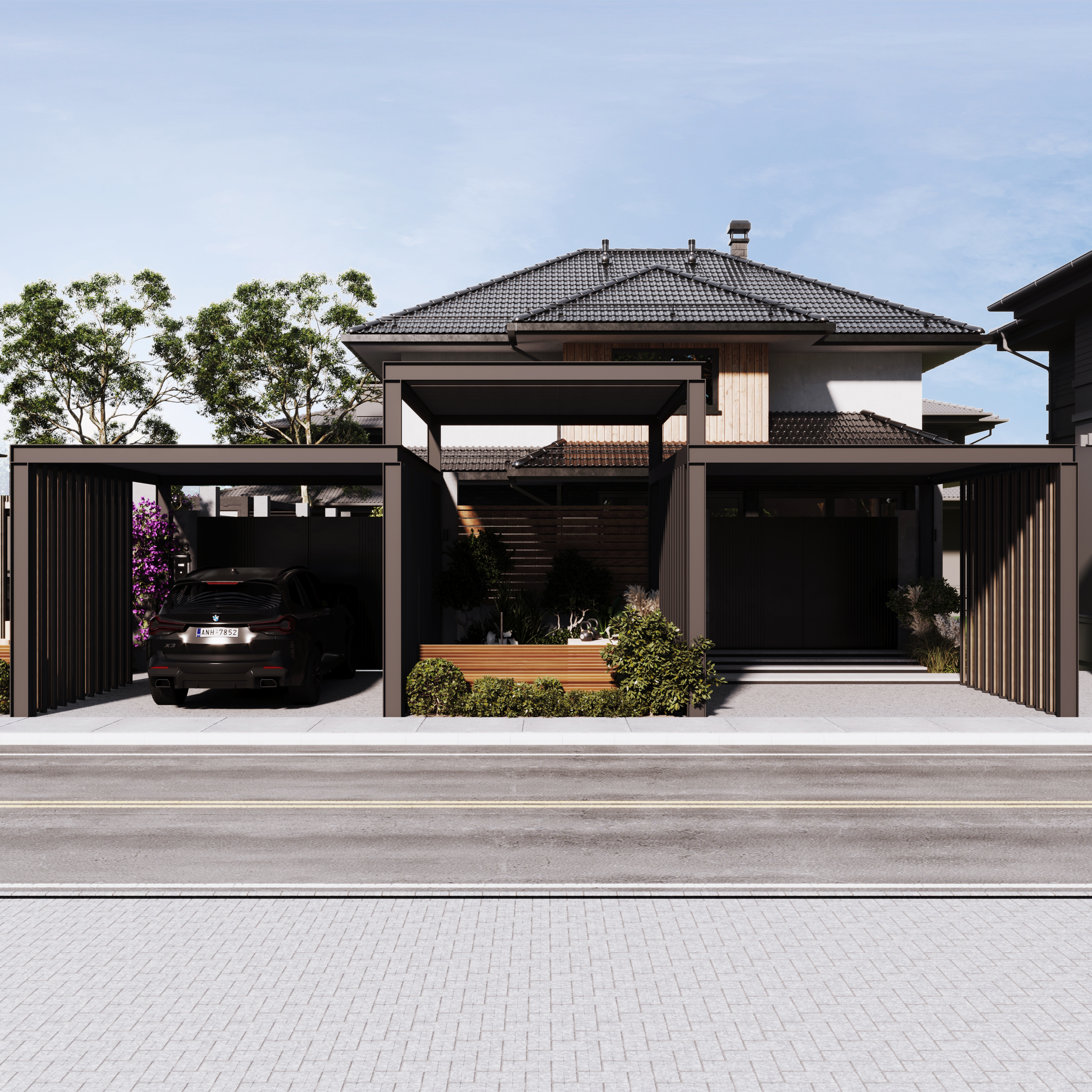 别墅景观设计丨Youmna Bassel Studio-6