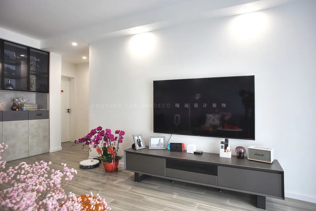 境远装饰 | 90 平现代黑白灰二居室，个性舒适空间-58