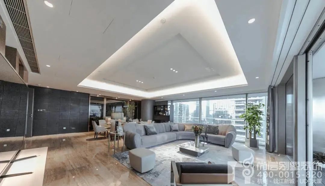 轻奢 VOGLASS VILLA DC丨中国杭州丨尚层别墅装饰-19