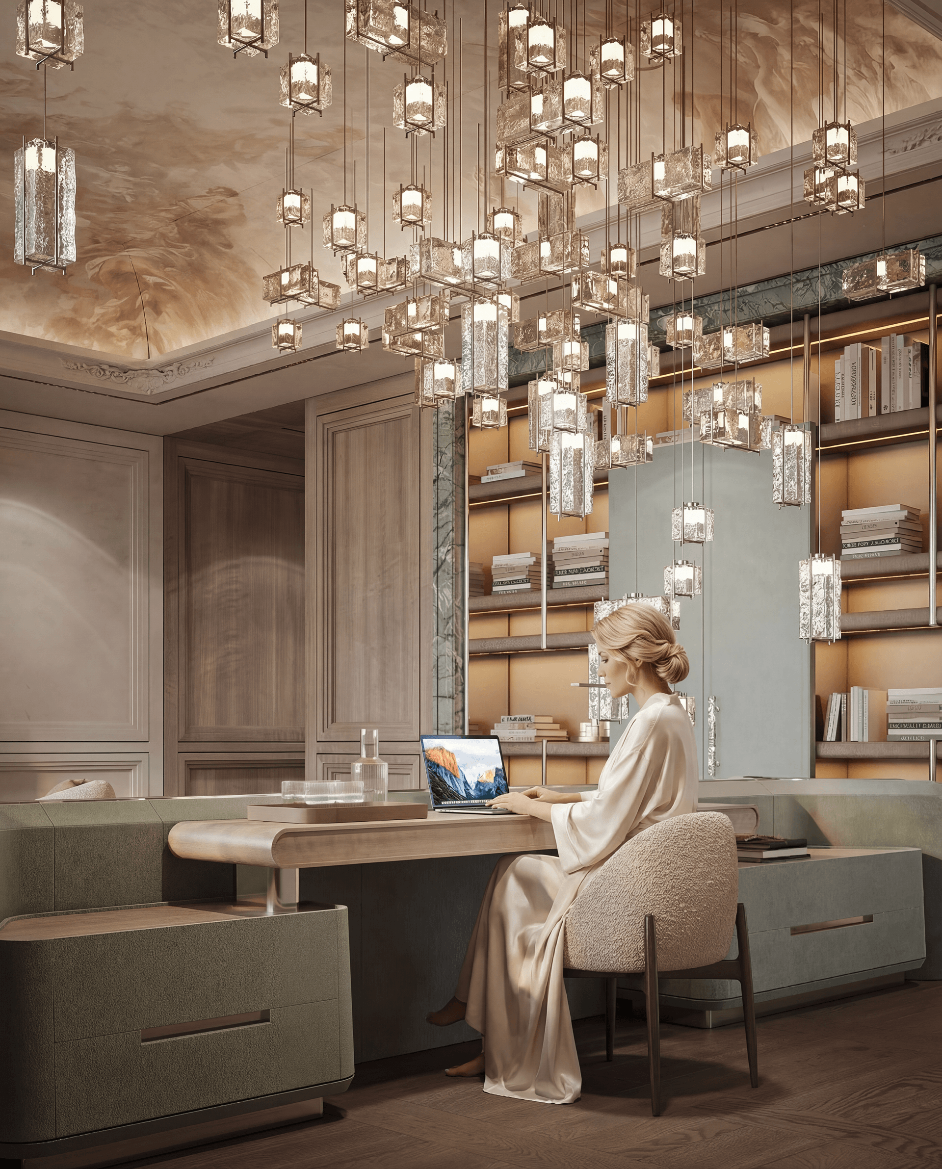 巴黎回声报 主卧室丨法国巴黎-24