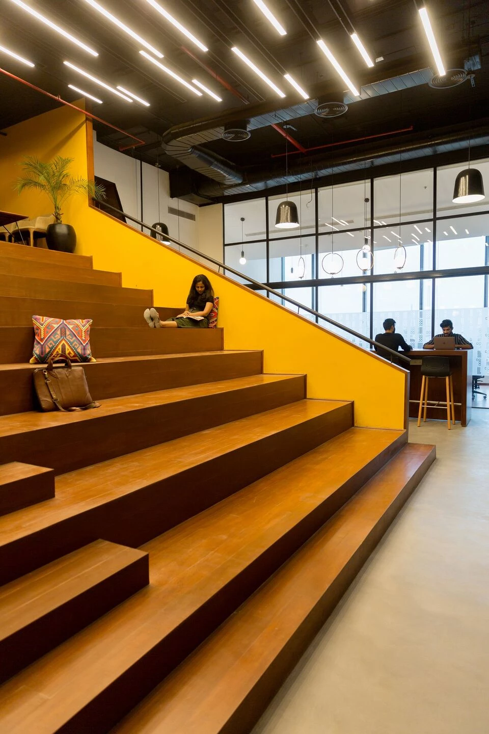 印度之巢 · 传统与现代相融的办公室设计丨印度金奈丨MYVN Architecture-5