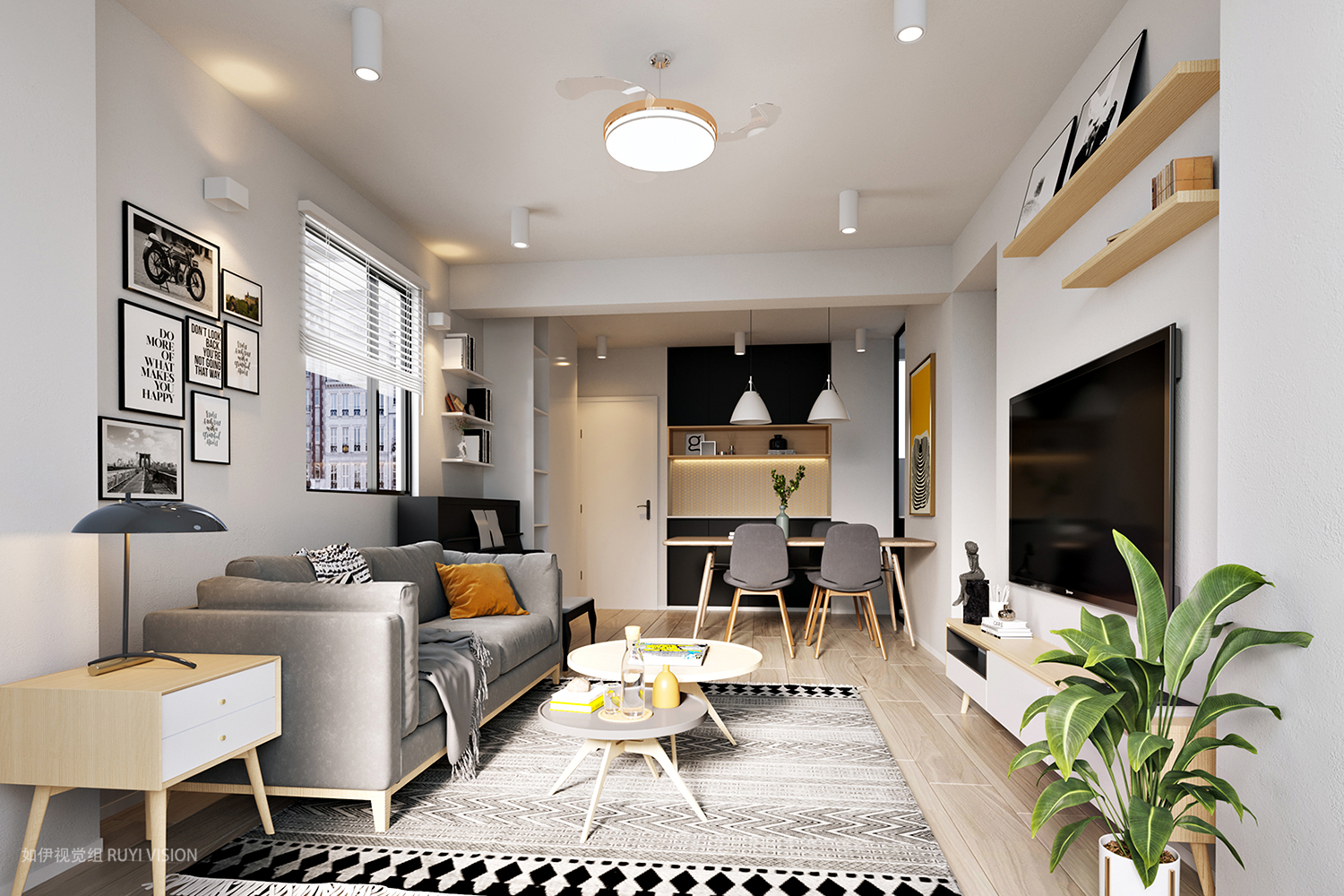 现代家装设计典范 | 如伊视觉呈现商业娱乐空间艺术-19