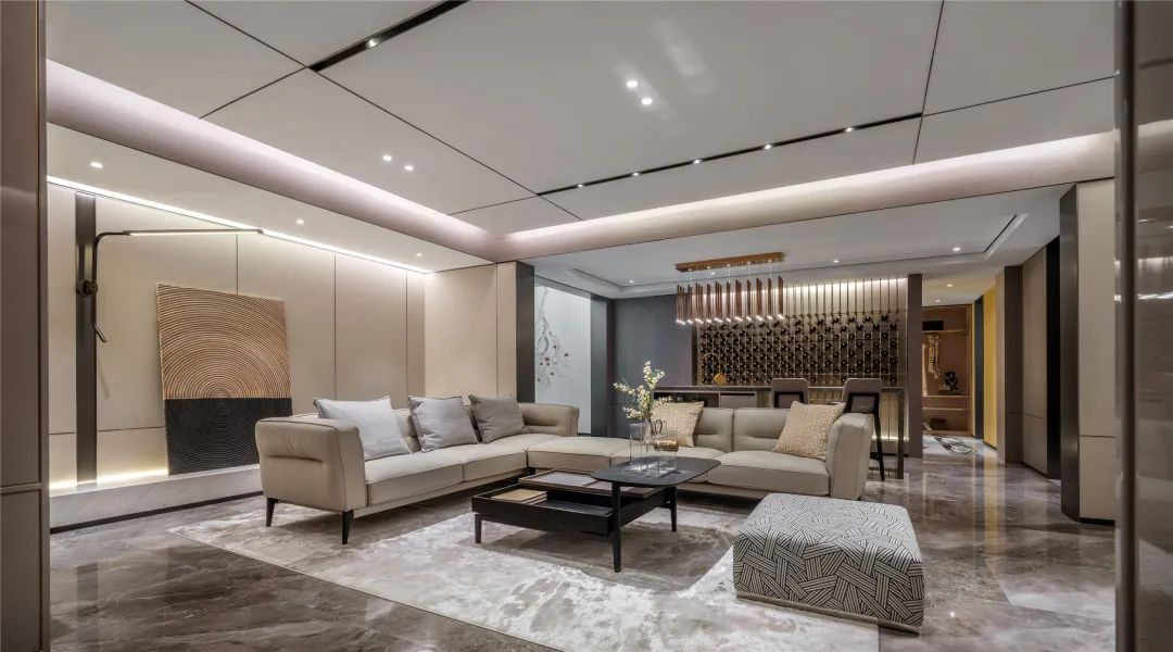 一然设计 | 金泰中央公园下叠样板间,生活美学的极致呈现-35