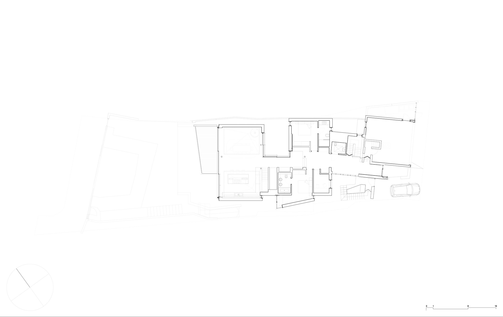 带有庭院的房子丨英国丨Invisible Studio-43