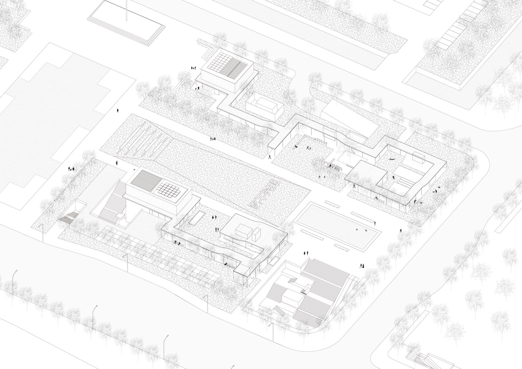 昆山城市广场地上景观建筑丨中国江苏丨上海大舟建筑设计事务所-18