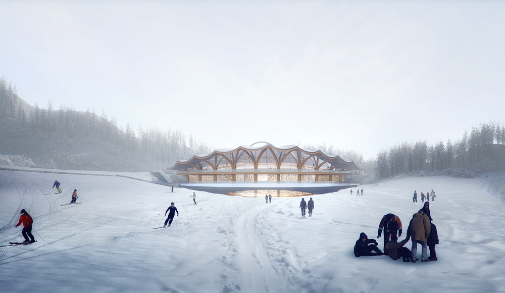 浙江龙游六春湖滑雪大厅丨中国衢州丨同济大学建筑设计研究院(集团)有限公司-19